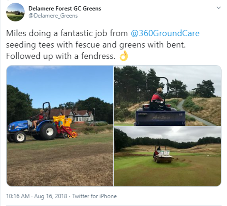 Delamere Forest GC Greens